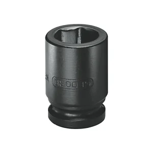 GEDORE Kraftsteckschlüssel Zoll K 19 (AF) DIN3121 1/2"vierkant 7/16" sechskant