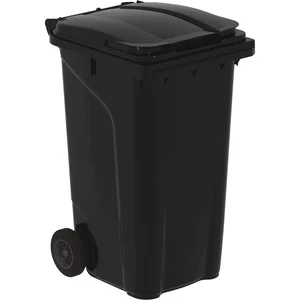 Mülltonne 240 Liter Kunststoff grau Urban