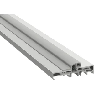 Türschwelle TRANSIT 76 - 94, 5000 mm, Höhe 24 mm, Aluminium silber eloxiert