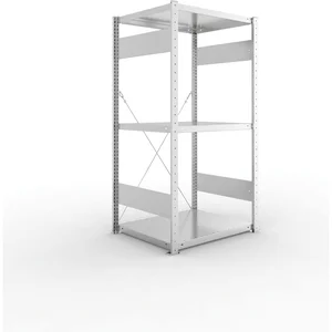 META Steck-Grundregal 1500 x 750 x 600 mm 3 Fachböden 150 kg
