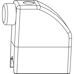 MACO HS Anschlagpuffer universal für Laufschiene hoch, silber (103342)