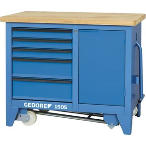 GEDORE Rollwerkbank 1505 1100 x 652 x 900 mm 5 Schubladen