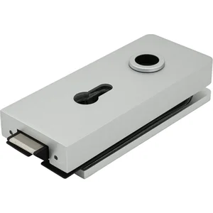 Schloss Studio 1121 PZ mit Wechsel, Glas 8 mm, Alu silber eloxiert (10.148)