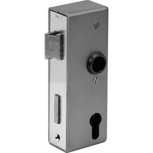 AMF Spezialschloss für Stahlkonstruktionen 141U, PZW,Kastenst.40mm,Stahl blank