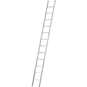 JUST Alu-Anlege-Industrieleiter einteilig Type 50 Sprossen= 6 Länge=1,95 m