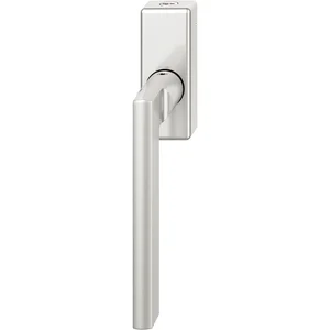 FSB Fenstergriff 34 1035 abschließbar eckige Rosette, Aluminium silber eloxiert