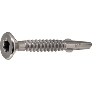 DIN7504 5.5x38 Torx 25 verzinkt Flügelbohrschraube Senkkopf