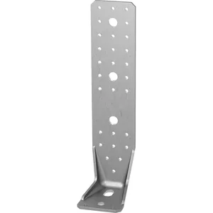 GH Winkelverbinder Langloch KR / 285x88x65x3,0mm - Stahl fvz Greenline