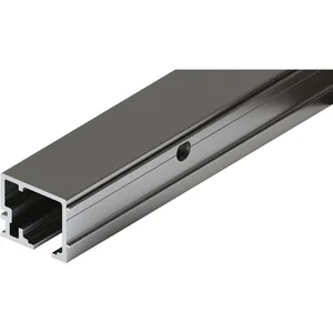 HAWA-Junior 100 Laufschiene Wandmontage L=6000 mm auf Maß silber