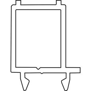 GU Thermostep 204 Abstandsprofil, L=3300 mm, Aluminium silber eloxiert