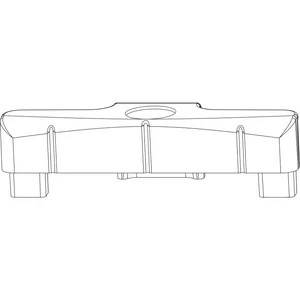 MACO Schließteil HG PVC 12/20-13, GEALAN S 9001/KÖMMERLING 88+, silber (361456)