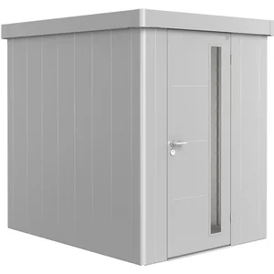 BIOHORT Gerätehaus Neo 2A silber-metallic