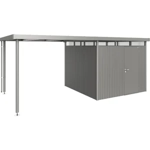 BIOHORT Seitendach HighLine H4 quarzgrau-metallic