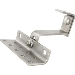 Vario-Solardachhaken 140X56X5/5 mm Edelstahl A2