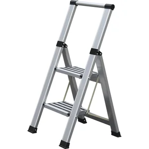 Alu-Klappleiter Step+Store S 2-stufig