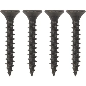Schraubenset für Langband mittig gerollt 500mm, Stahl schwarz verzinkt