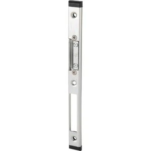 Schließblech GU-Secury verstellbar rechts, Falz 11/20 mm,verzinkt silber
