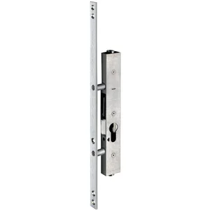 Einbauriegel sperrbar PZ ohne Riegel, DM 35, Stulp 360 x 16 x 3 mm, verzinkt