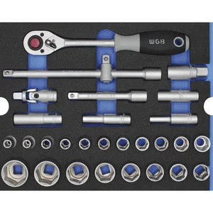 WGB Moflex Modul L Steckschlüssel-Garnitur 6020 29-teilig