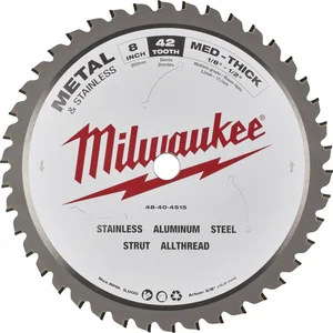 MILWAUKEE HM-Kreissägeblatt ø 203 x 1.8 x 15,87 Zähne 42