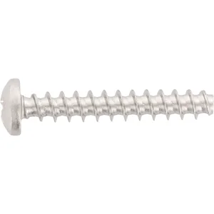 Thermoplastschraube Rundkopf 3.0x14 Edelstahl A2