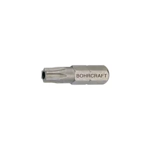 BOHRCRAFT Bit-Einsatz Code 6150 1/4"sechskant TX 15/25 mm Torx® mit Bohrung