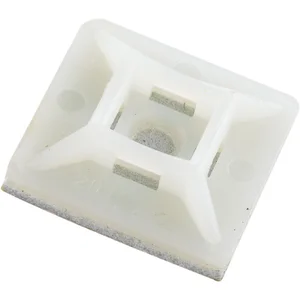 Klebesockel für kabelbinder 4.8 mm mit Sonderkleber schwarz