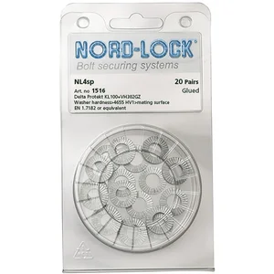 NORD-LOCK Keilsicherungsscheiben NL 4sp, nach DIN25201 - Blister SB-20