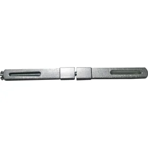 Drückerstift geteilt, 120 mm, VK abgesetzt von 9 auf 8 mm, ungeprüft, CrVI frei