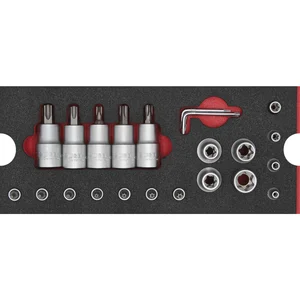 WGB Moflex Modul S Steckschlüssel-Garnitur TX 6320 23-teilig