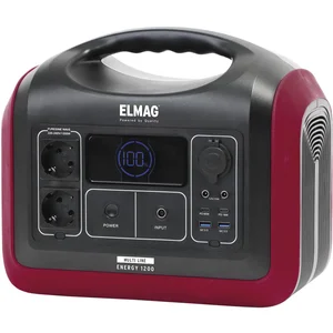 ELMAG Powerstation Energy tragbar 1200 Watt
