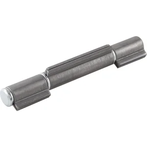 Anschweißband 3-teilig I-Lappen 402, Bandh. 140 mm, ø 16 mm, Stahl blank