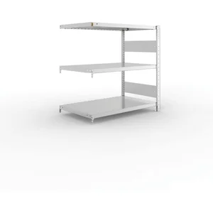 META Steck-Anbauregal 1025 x 1000 x 600 mm 3 Fachböden 150 kg