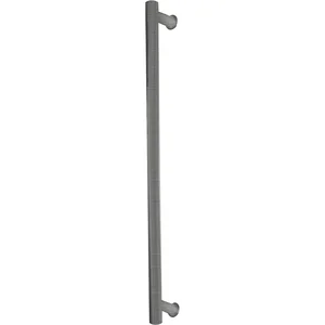 SCHÖSSWENDER Stoßgriff - L: 1700 mm, Lochabstand: 1630 mm, Edelstahl