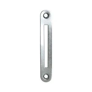 Schließblech zu Einstemmzunge, abgerundet, 95 x 15 x 1,25 mm, Stahl verzinkt