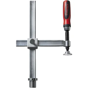 BESSEY Spannelement TWV28 mit 2K-Griff Höhe 300 mm Ausladung 40-175mm