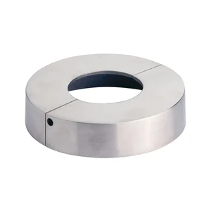 CROSO Abdeckrosette zweiteilig, ø 105 mm, Bohrung ø 43 mm, Edelstahl V4A
