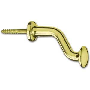 Fensterschutzkopf zum Einschrauben, 60 mm, Messing poliert