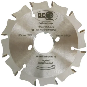 BEPO Sägeblatt HW Laminat/MDF