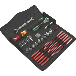WERA Bit Satz Kraftform Kompakt W2 Wartung 35-teilig
