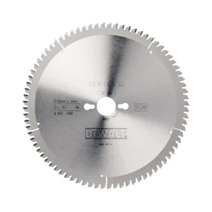 DEWALT Kreissägeblatt HW ø 260x2,6x30 mm Z80 Trapez/Flachzahn (TR/FZ) negativ
