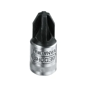 GEDORE Schraubendreher-Einsatz Pozidrive IKS20 DIN3120 1/4" PZ1