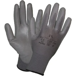 STAFFL Schutzhandschuh PU-Touch grau Größe 7