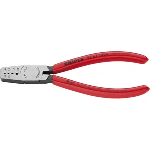 KNIPEX Crimpzange 9761145A für Aderendhülsen 0,25-2,5 mm², L=145 mm