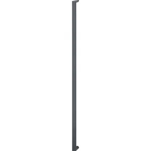 HOPPE Bügelgriffe E5095 - gerade, 1423/1400 mm, Edelstahl schwarz matt