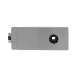 SOLIDO Schloss Studio SQUARE 508-UV-H unversperrbar, Glas 8-10mm, Edelstahl