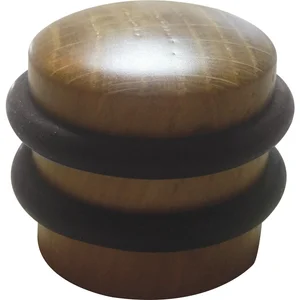 SECOTEC Bodentürpuffer - ø 40 mm,Höhe 34 mm,Anschlag 2 Gummiringe Buche SB-1 BL3