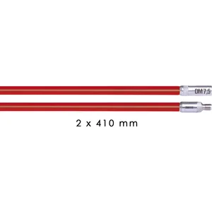 RUNPOTEC Kabeleinziehhilfe RUNPOSTICKS hart 410 mm - 2 Stück
