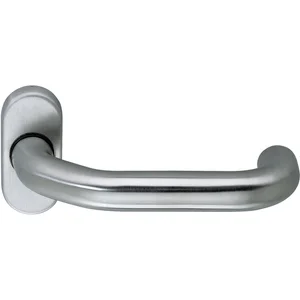 Drückerlochteil D 116 - auf Rosette, VK: 8 mm, Edelstahl