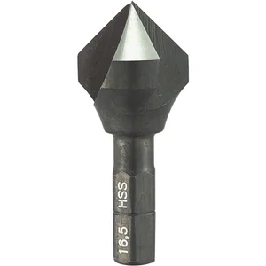 ALPEN Kegelsenker u. Entgratsenker BIT Z=3 90 Grad HSS M8 1/4"Sechskantschaft